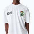 Uomo New Era NBA Large Graphic BP OS Tee Boston Celtics bianco 4