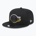 Cappello New Era Split Logo 9Fifty Los Angeles Lakers nero 2