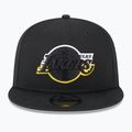 Cappello New Era Split Logo 9Fifty Los Angeles Lakers nero 3