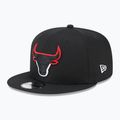 Cappello New Era Split Logo 9Fifty Chicago Bulls nero 2