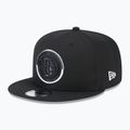 Cappello New Era Split Logo 9Fifty Brooklyn Nets nero 2
