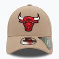 Cappello da baseball New Era Repreve 9Forty Chicago Bulls uomo marrone pastello 2