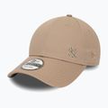 Cappello da baseball New Era Flawless 9Forty New York Yankees marrone pastello da uomo 2
