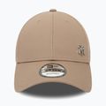 Cappello da baseball New Era Flawless 9Forty New York Yankees marrone pastello da uomo 3