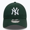 Cappello da baseball New Era League Essential 9Forty New York Yankees verde scuro 2