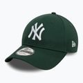 Cappello da baseball New Era League Essential 9Forty New York Yankees verde scuro 3