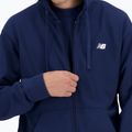 Felpa New Balance Stacked Logo Uomo French navy 4