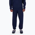 Pantaloni New Balance French Terry Jogger da uomo nb navy