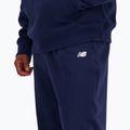 Pantaloni New Balance French Terry Jogger da uomo nb navy 4