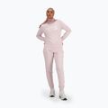 Felpa New Balance Classic Core Fleece Crew rosa pietra da donna 2