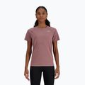 Maglietta New Balance donna Seamless liquirizia heather