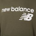 Felpa con cappuccio New Balance Core Fleece Uomo, muschio scuro 7