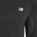 Felpa da uomo New Balance Athletics Seamless 1/4 ZIP nero 3