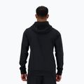 Felpa con cappuccio New Balance Tech Knit Uomo nero 3