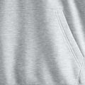 Felpa con cappuccio New Balance Stacked Logo French Terry grigio atletico da uomo 5
