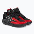 New Balance Fresh Foam BB v2 nero/rosso scarpe da basket 4