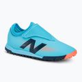 Scarpe da calcio per bambini New Balance Furon Dispatch JNR HOOK & LOOP TF V7+ squadra blu cielo