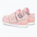 New Balance NW574 scarpe da bambino rosa conchiglia 3