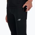 Leggings New Balance Athletics Sleek Run da uomo, nero 4