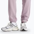 Pantaloni New Balance French Terry Jogger da donna, vino ghiaccio 6