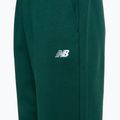 Pantaloni New Balance French Terry Jogger da donna verde notte 3