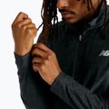 Felpa da running uomo New Balance Space Dye 1/4 Zip black 5