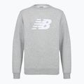 Felpa da uomo New Balance Sport Core Brushed Crew reflection/white/light arctic grey