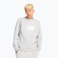 Felpa da uomo New Balance Sport Core Brushed Crew reflection/white/light arctic grey