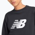 Felpa da uomo New Balance Sport Core Brushed Crew black/white 4