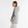 Felpa con cappuccio New Balance donna in pile grigio atletico 3