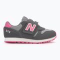 Scarpe per bambini New Balance 373's V2 grey/pink 2