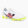 Scarpe da calcio per bambini New Balance Furon Dispatch V7+ FG bianco