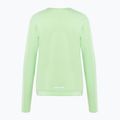 Donna Nike Dri-Fit Pacer Crew running a maniche lunghe verde vapore 2