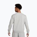 Felpa uomo Nike Club French Terry Crew dark grey heather/white 3