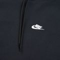 Felpa con cappuccio Nike Club French Terry Uomo nero/nero/bianco 10