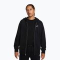 Felpa uomo Nike Club FZ Hoodie black/black/white