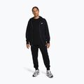 Felpa uomo Nike Club FZ Hoodie black/black/white 2