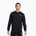 Felpa uomo Nike Club French Terry Crew black/white