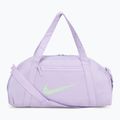 Borsa da allenamento Nike Gym Club da donna 24 l, lilla, lilla, verde evapor.