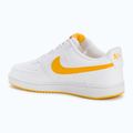 Scarpe da uomo Nike Court Vision Low Next Nature bianco/university gold 3