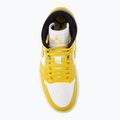 Nike Air Jordan 1 Mid scarpe da donna bianco/nero/zolfo vivo 5