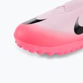 Scarpe da calcio per bambini Nike Zoom Mercurial Vapor 15 Academy TF rosa schiuma/nero 7