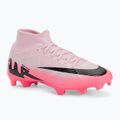 Scarpe da calcio Nike Zoom Mercurial Superfly 9 Academy FG/MG rosa schiuma / nero