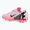 Scarpe da calcio per bambini Nike Mercurial Vapor 15 Club FG/MG rosa schiuma/nero 3