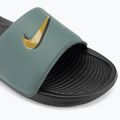 Infradito da uomo Nike Victori One Slide nero/verde vintage/bronzine 7