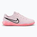 Nike Tiempo Legend 10 Academy IC rosa schiuma/nero scarpe da calcio per bambini 2