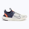 Uomo Nike Free Run Flyknit Next Nature scarpe da corsa luce minerale di ferro / vela / totale arancione / tuono blu 2
