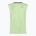 Canotta da corsa Nike Solar Chase da uomo verde vapore/oliva neutra/nero