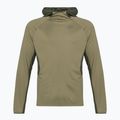 Felpa con cappuccio Nike Trail Dri-Fit UV LS Uomo oliva neutra/oliva media/lilla a maniche lunghe da corsa