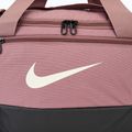 Nike Brasilia 9.5 Duffle 25 l borsa da allenamento smokey mauve/nero/light orewood brown 4